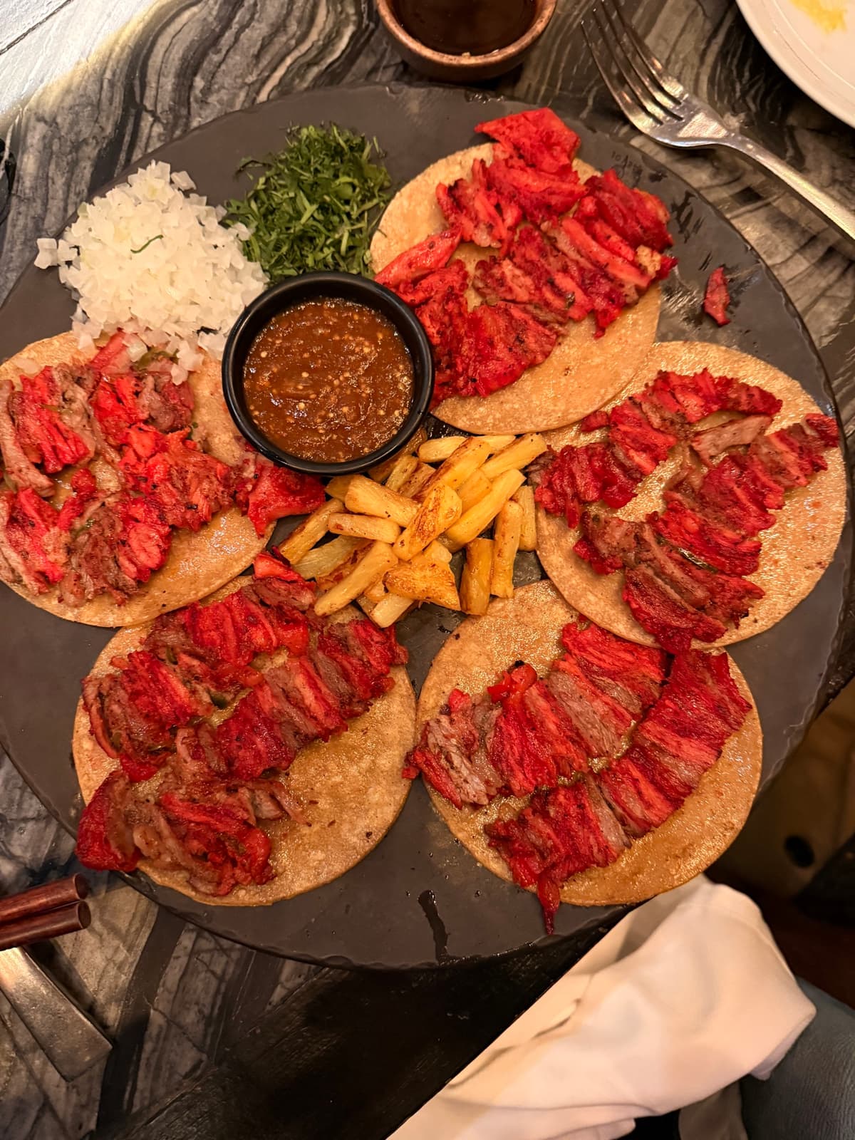Steak Tacos al Pastor